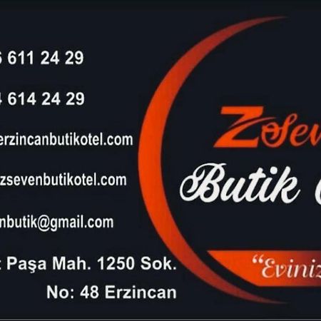 Zseven Butik Otel Erzincan Eksteriør bilde